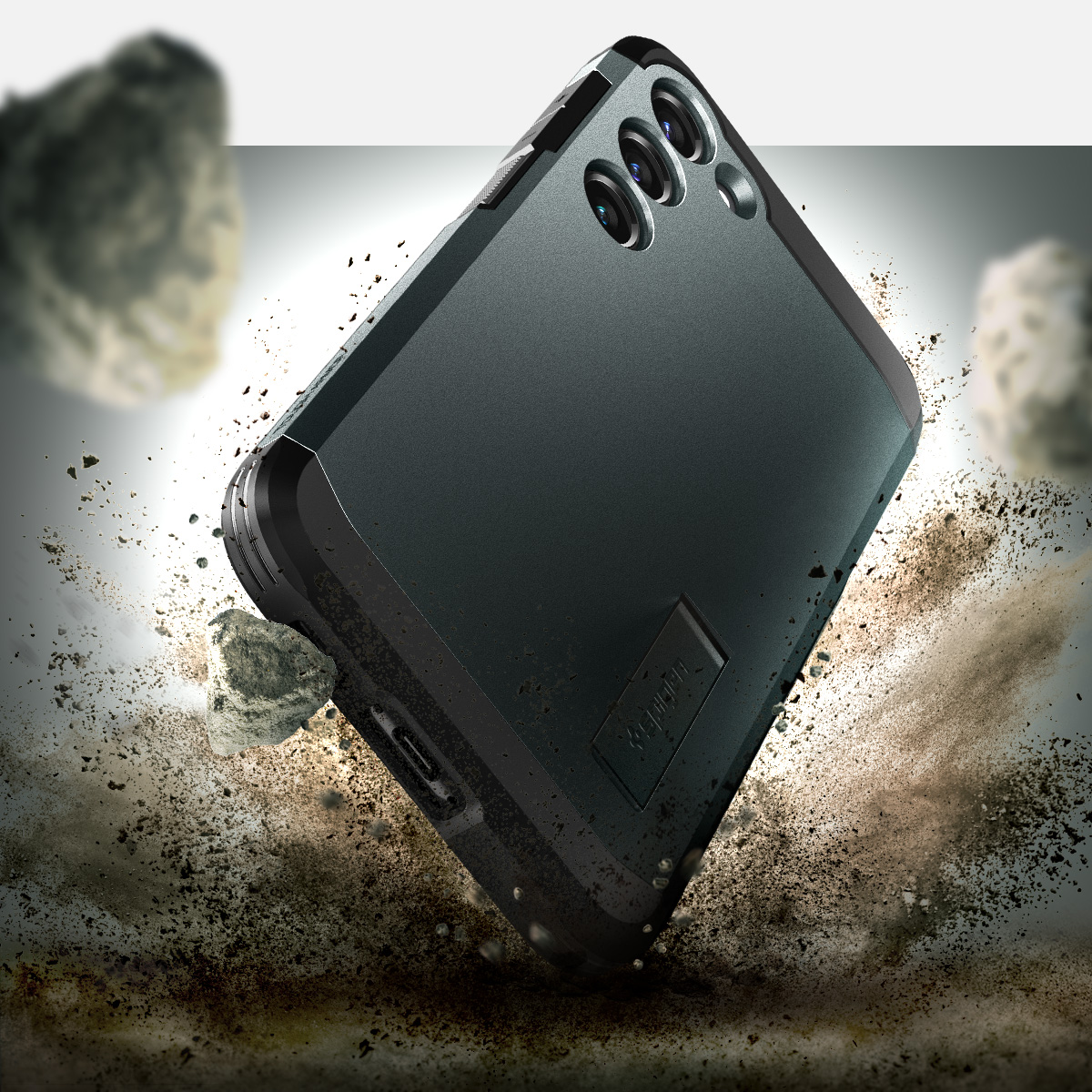 Oryginalne etui od marki Spigen z serii Tough Armor dla Galaxy S23